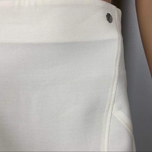 VERSACE COLLECTION WHITE PENCIL SKIRT - Picture 4 of 10